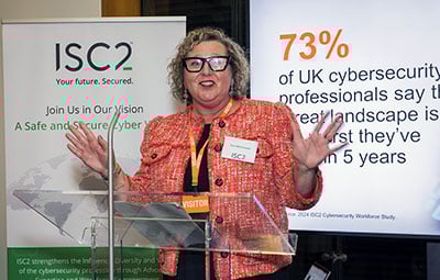 Tara Wisniewski, ISC2’s EVP of Advocacy, Global Markets, and Member Engagement