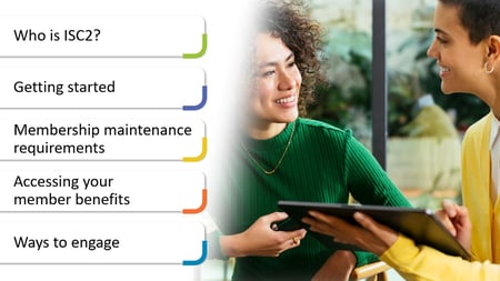 ISC2 Guide to Membership webinar agenda